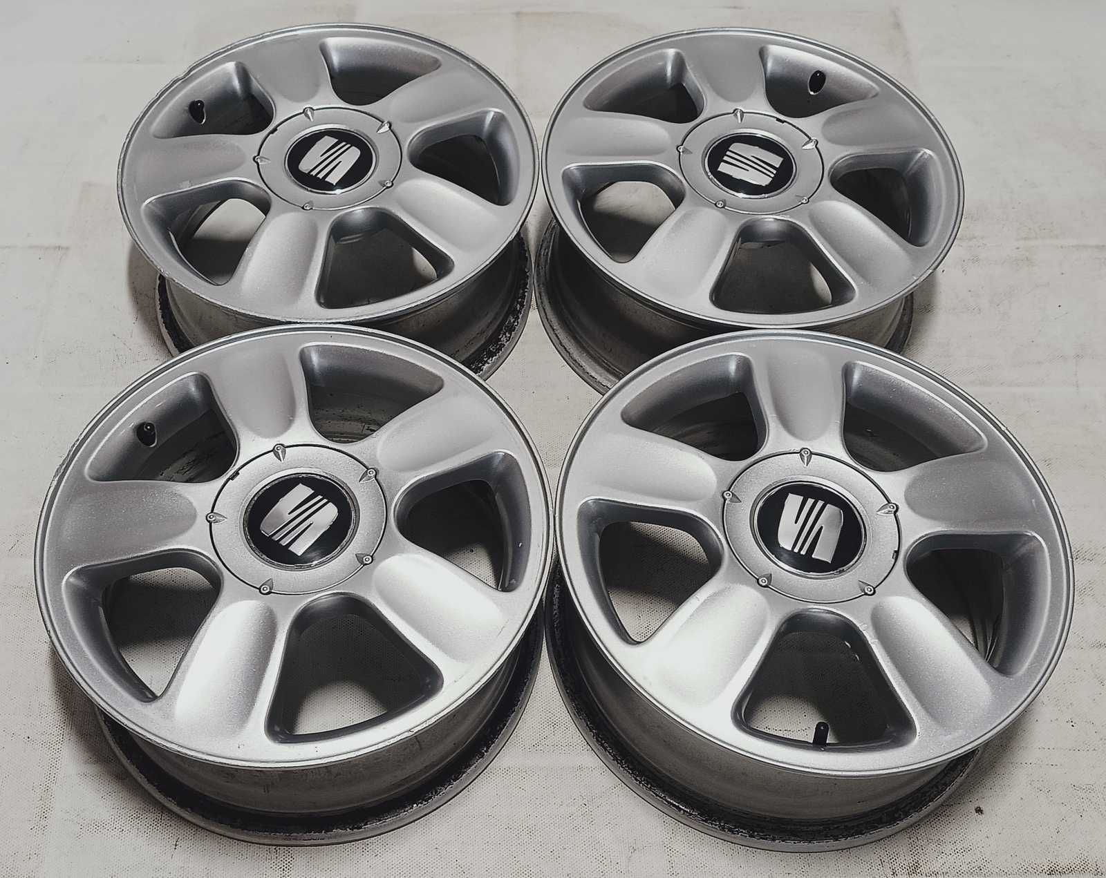 Alufelgi 15" SEAT 4x100 6J ET38 Arosa Ibiza Toledo Cordoba Felgi