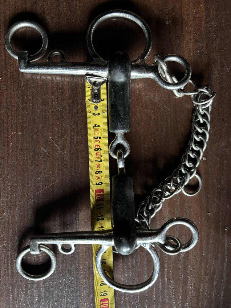 Nowy pelham gumowany kompletny 12/5 cm