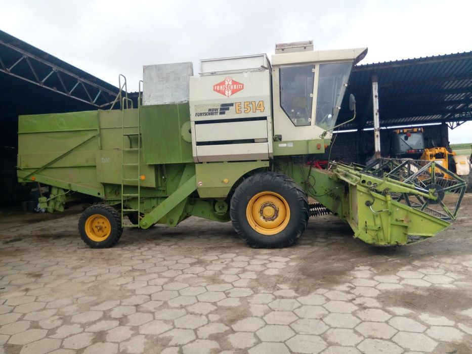 Kombajn Fortschritt E514 MDV silnik Perkins