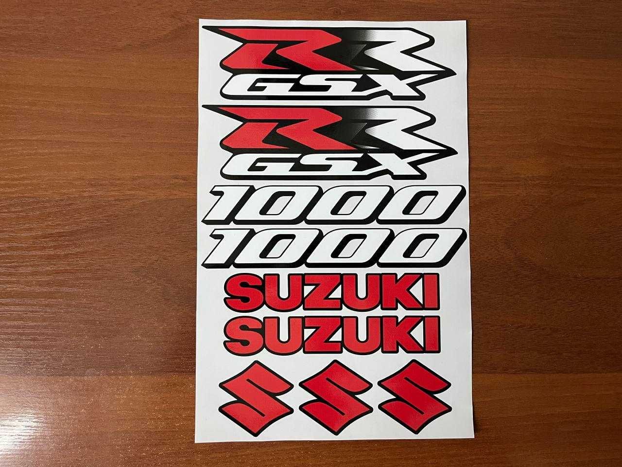 GSX RR 1000 Suzuki наклейки на пластик 600 750 GSV