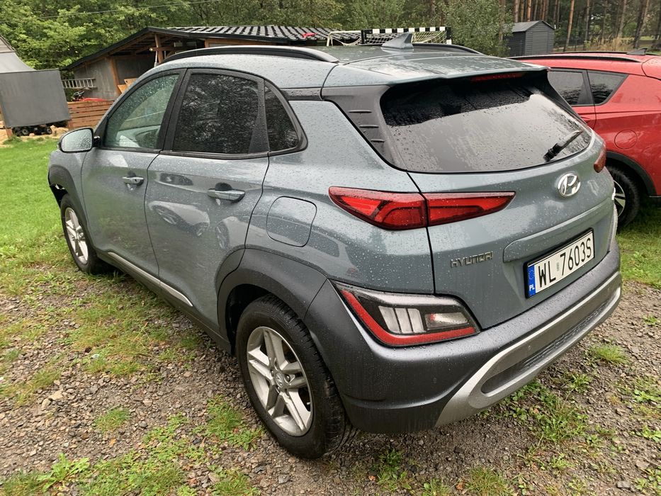 Zamiana Hyundai Kona automat 2021 polski salon uszkodzone 60 tys