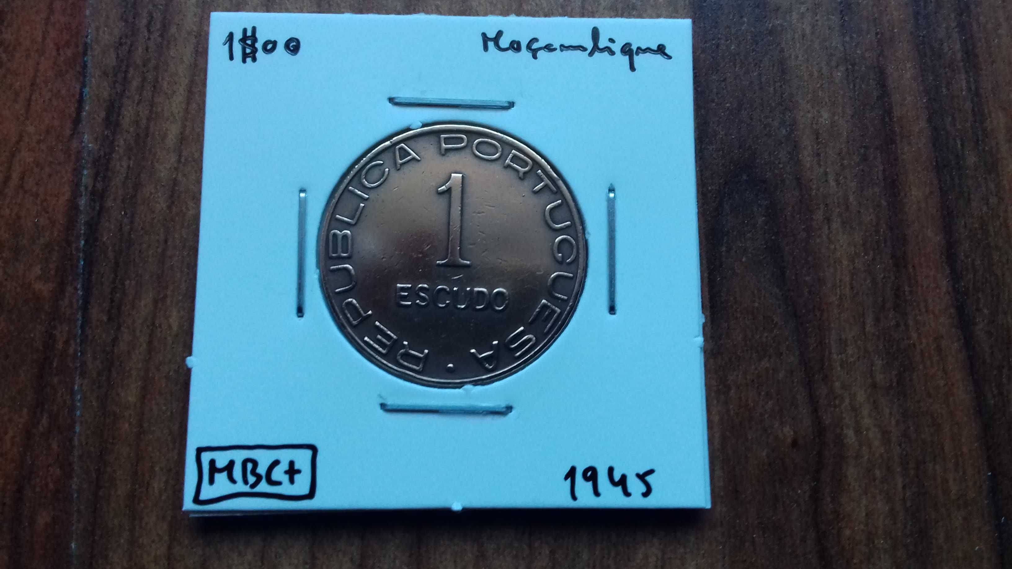 Moeda 1$00 1945 Moçambique - MBC+