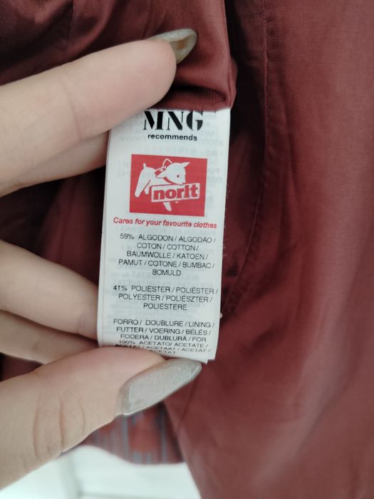 Mango żakiet żakardowy marynarka piękny kolor wzory S/M