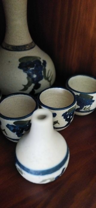 Conjunto de licor artesanal