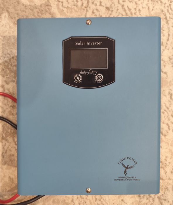 Гибридний  инвертор  Solar inverter 12v 1-3 Квт с аккумулятором.