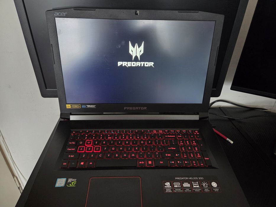 Acer predator i7 8750h gtx 1050ti 16gb ram ddr4