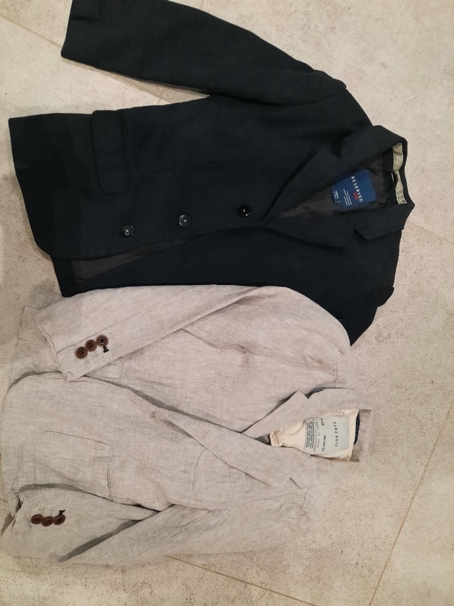 Marynarki Reserved 110 i Zara 118