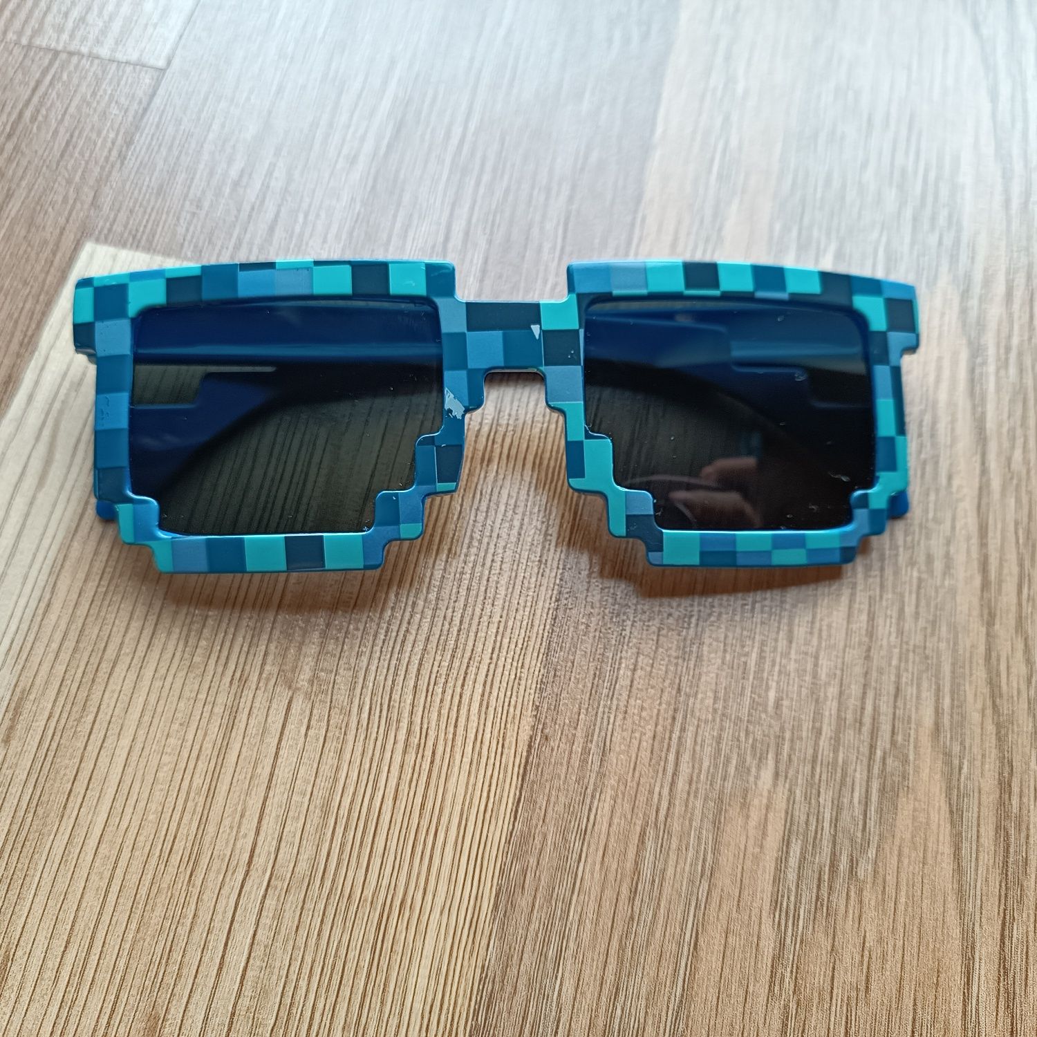 NOWE okulary sloneczne piksele z Minecraft cosplay dla dzieci lub bal