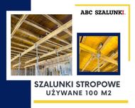Szalunki stropowe używane 100 m2 zestaw nowe strop dźwigary podpory