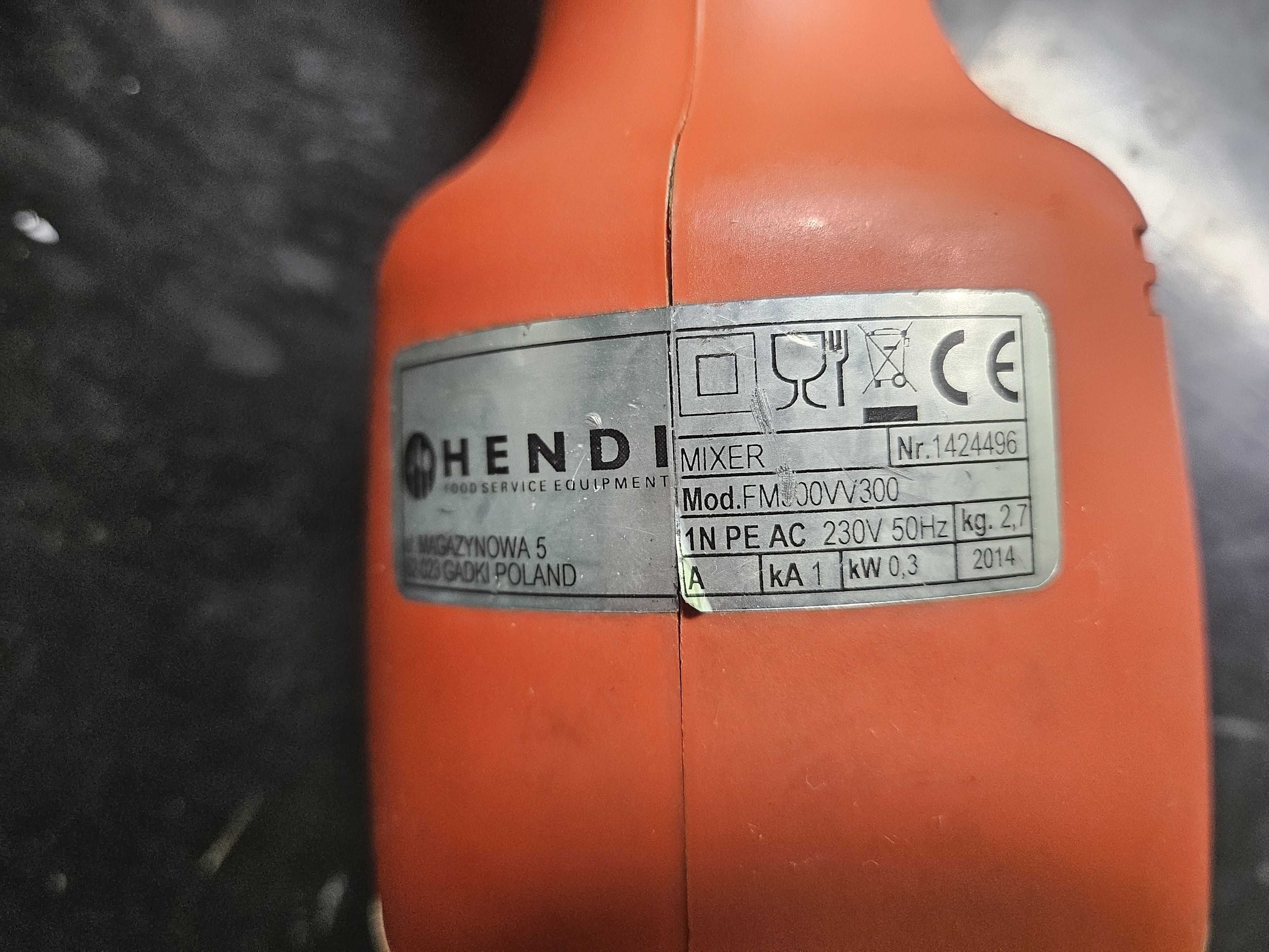 Mixer Blender Ręczny Gastronomiczny HENDI FM300VV