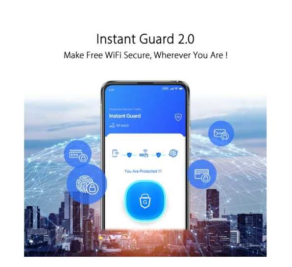 Router ASUS RT-AX52 Aimesh AX1800