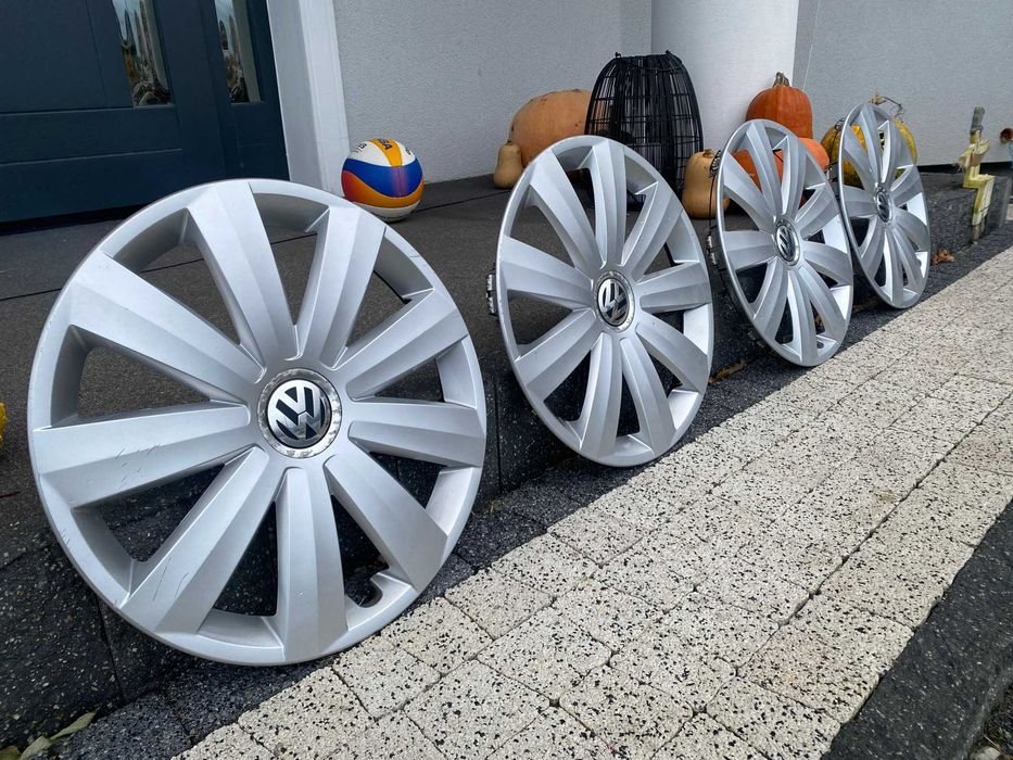 Oryginalne kołpaki 16 VW Passat B7 3AA601147 ładne cena za komplet