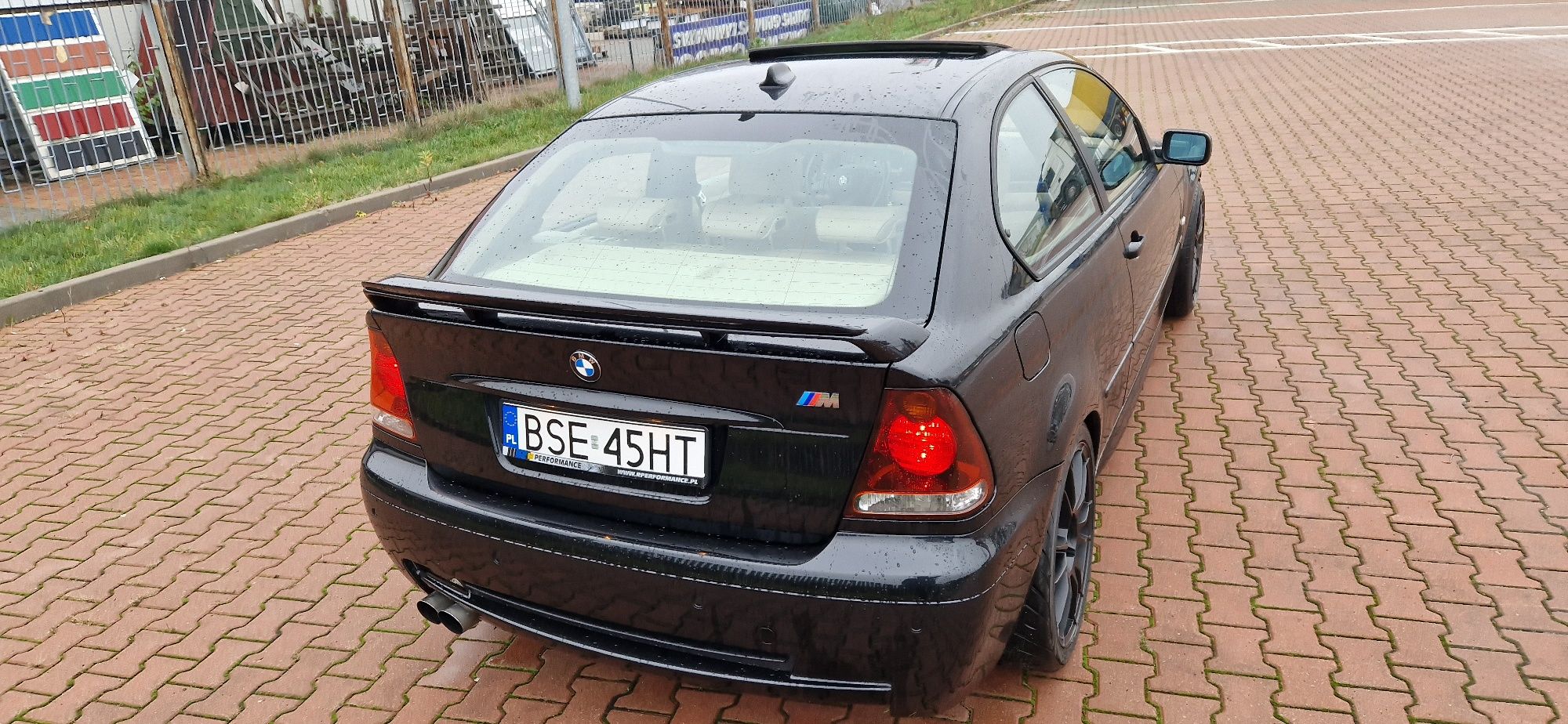 BMW E46 ti compact m pakiet klapa tył ze spojlerem stan bdb m3 drift