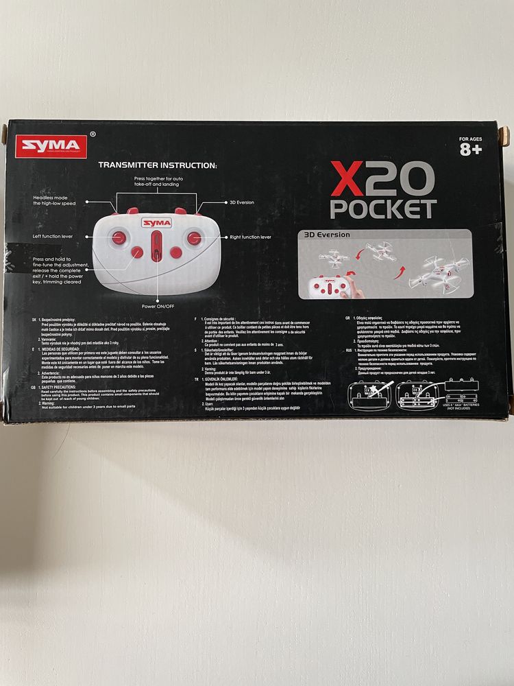 Drone X20 Pocket Syma 8+