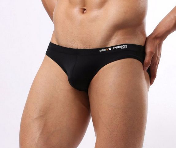 Eleganckie Męskie Kąpielówki Slipy Brave Person - M