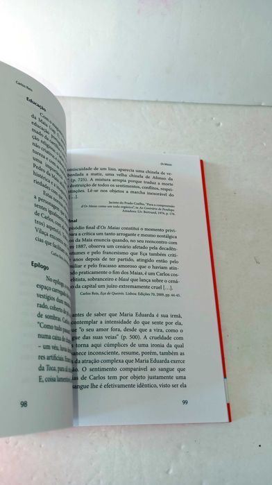Os Maias . Eça de Queirós  - Ed. Literária/ Leituras Orientadas