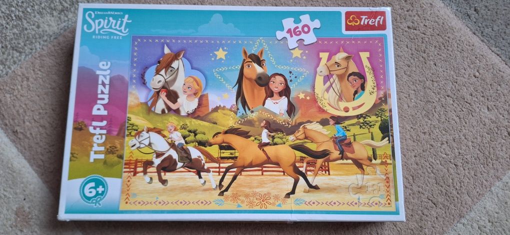 Puzzle Trefl 160 elementów Mustang duch wolności