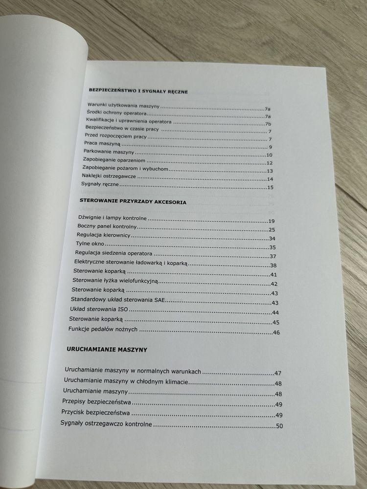 Podręcznik operatora koparko ładowarka CASE 595 SLE/LSP