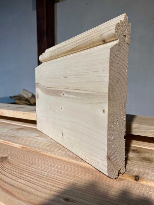 Deski Elewacyjne 20x3 CM Elewacje Podbitka Półbal płaska warkocz TRANS