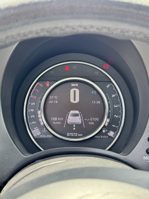 FIAT 500 1.2 Lounge | 58.000Km | Quadrante Digital