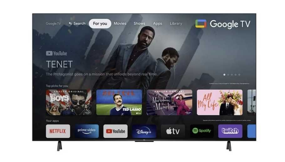 Telewizor TCL 75P735 4K UHD,  Smart TV: Google TV, WiFi