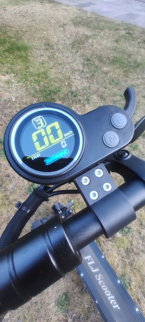 Hulajnoga elektryczna FLJ Scooter 50 km/h, moc 2400W + kierunkowskazy!