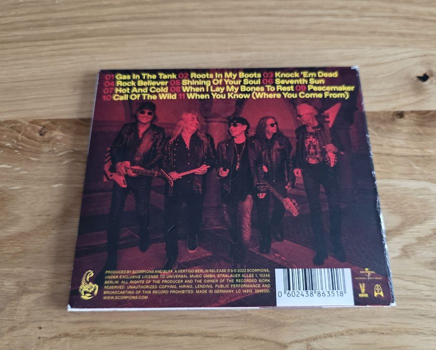 Scorpions - Rock Believer - CD - Digipack
