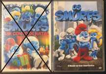 DVD´s dos Smurfs