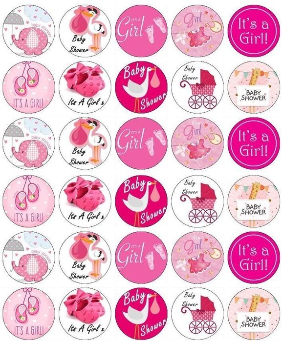 Wydruk jadalny cukrowy A4 Włoski papier opłatek Babyshower