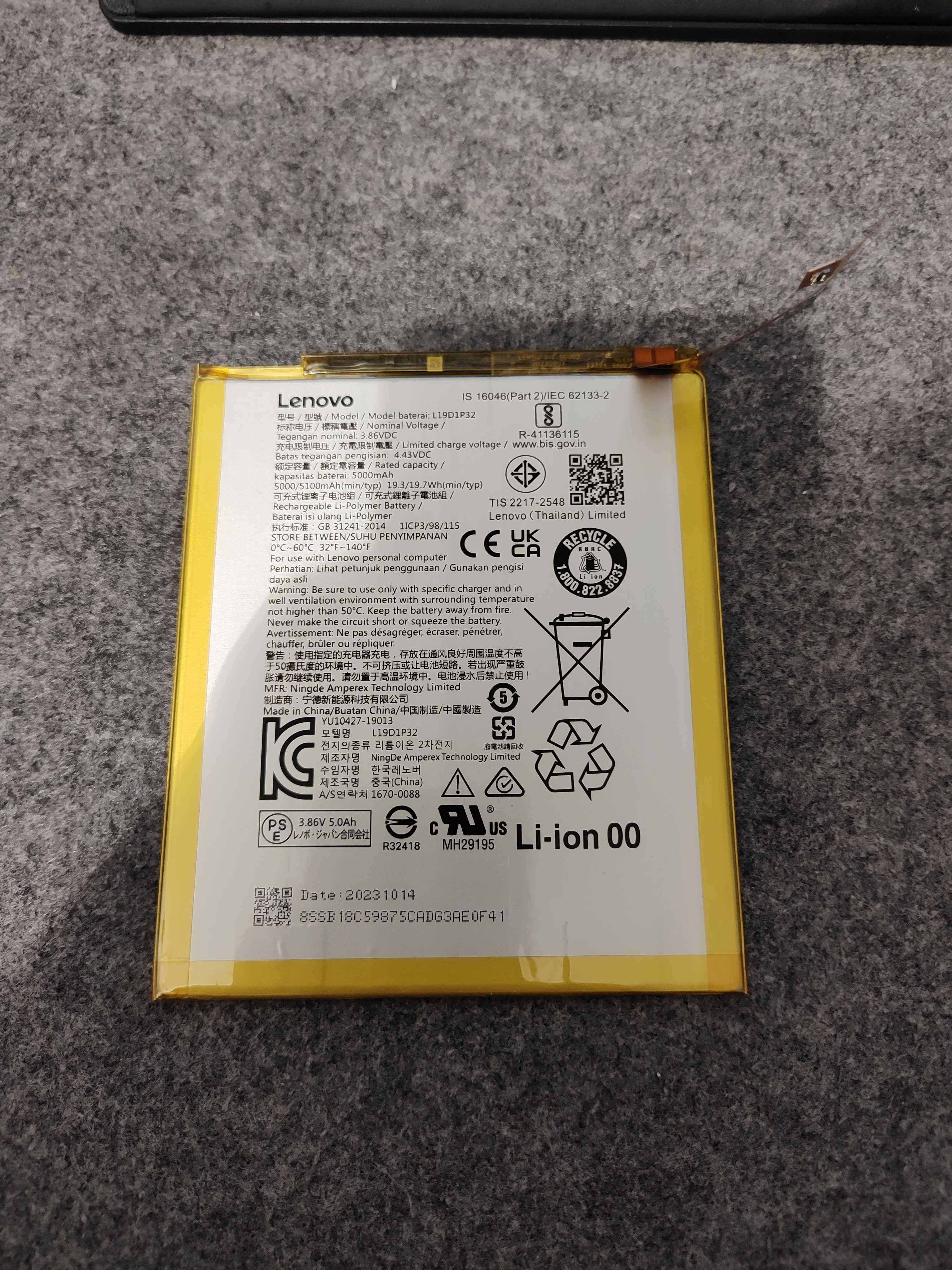 Części do Lenovo TB328FU Tab M10 3gen Bateria, Płytka USB, Obudowa itd