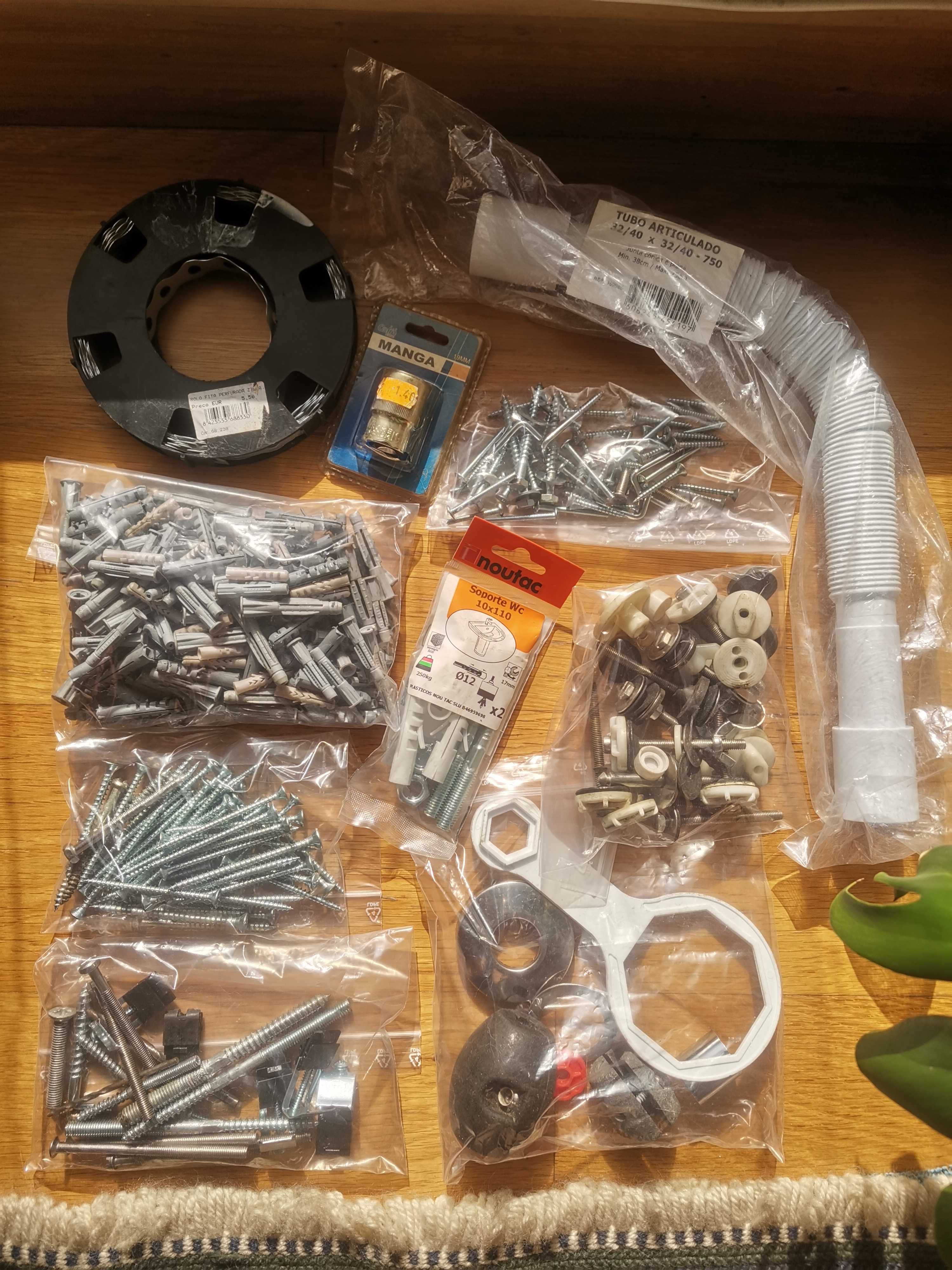 Material de obras de WC