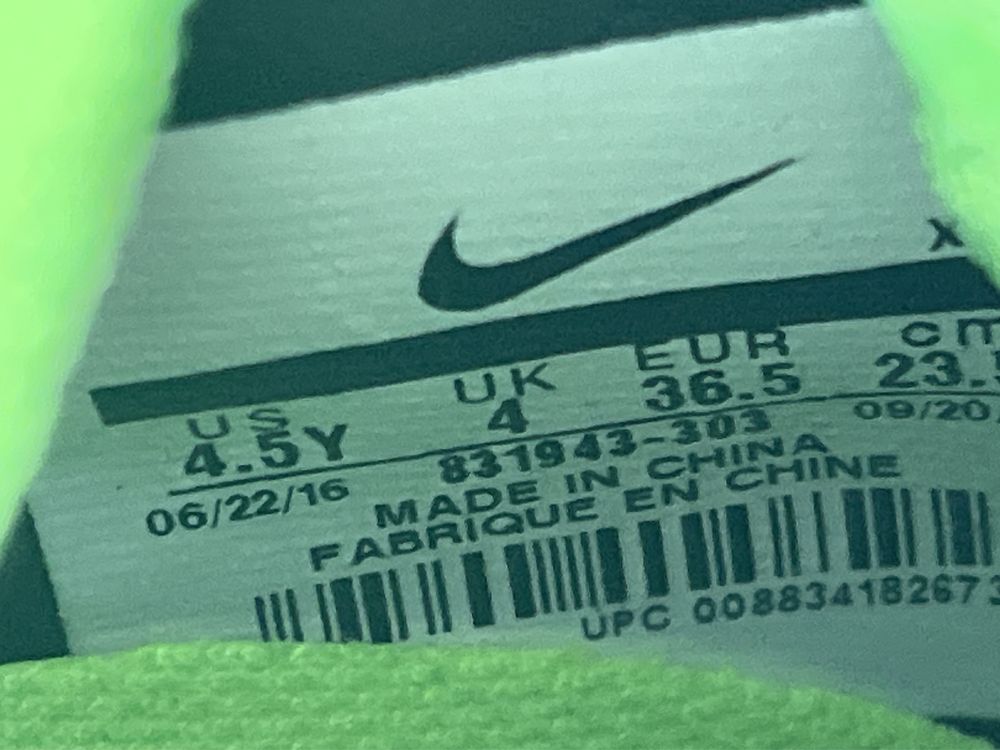 Nike mercurial superfly оригінал бутси дитячі розмір 35 36 нові