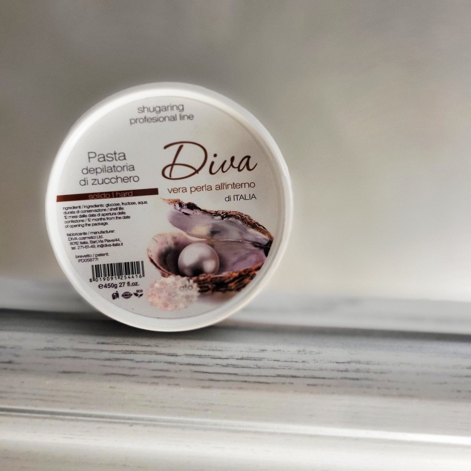 Жорстка цукрова паста для шугарингу Diva Cosmetici Hard (450 г)