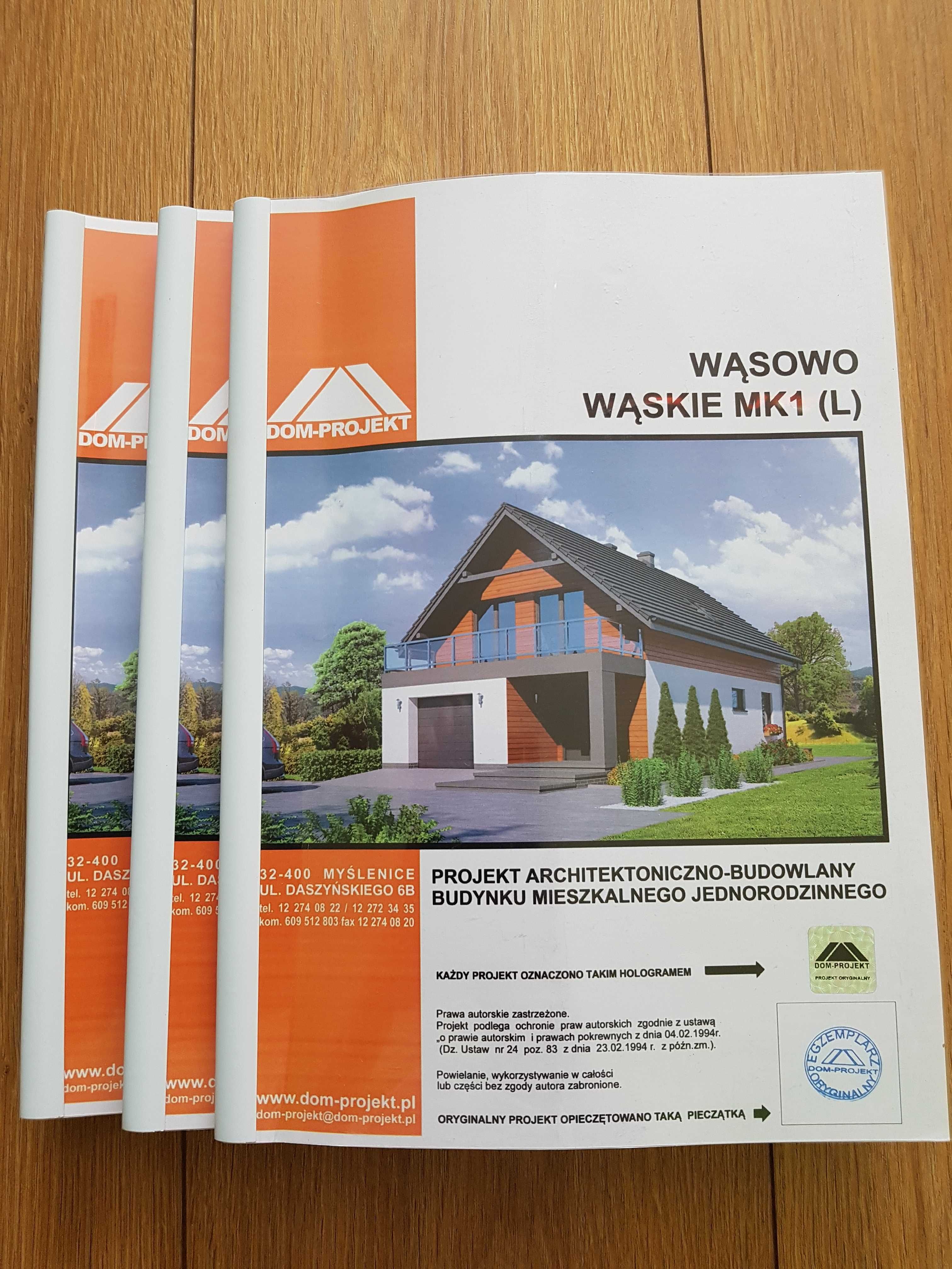 Sprzedam Projekt Wąsowo Wąskie mk1 Lustrzane odbicie