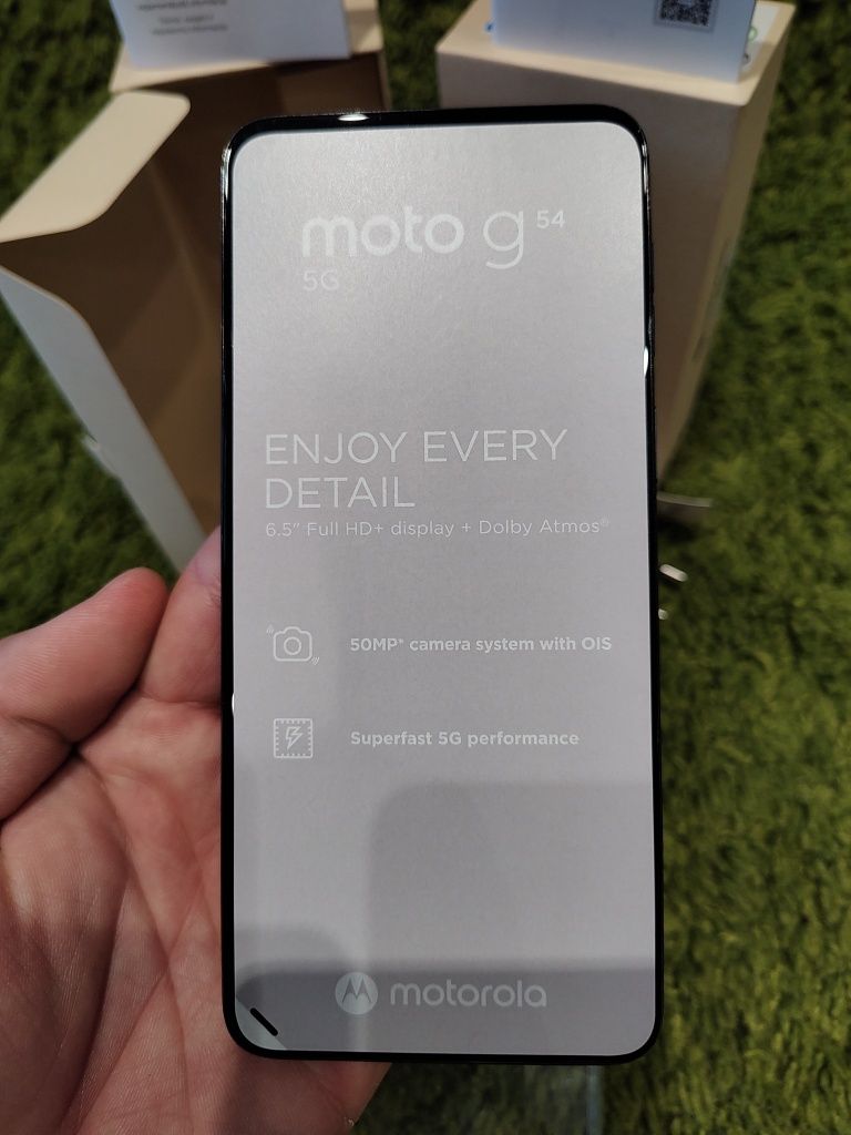 Motorola g 54 NEW & WARRANTY 4/128gb