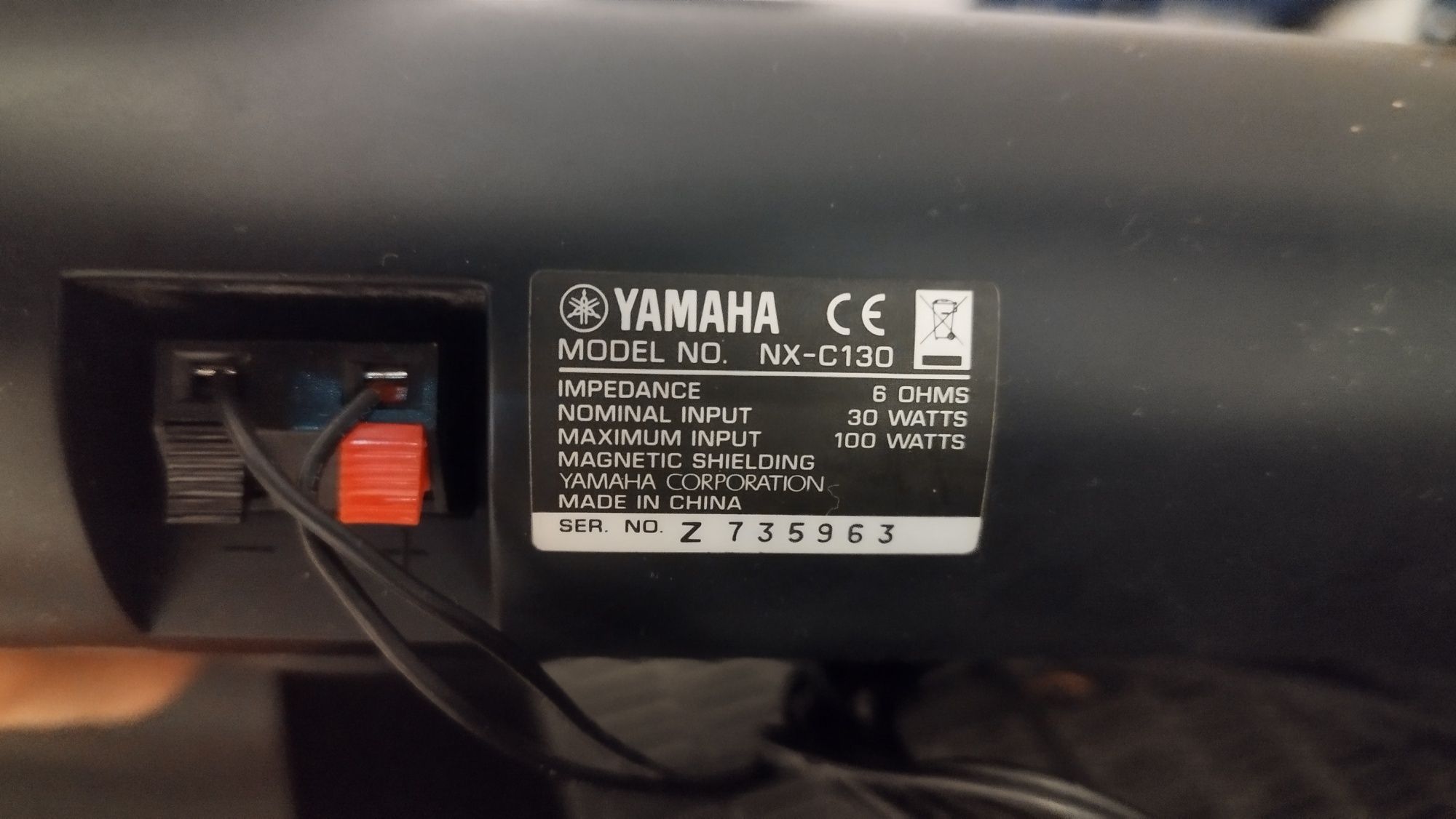 Sistema de som surround 5.1 Yamaha RX-V365