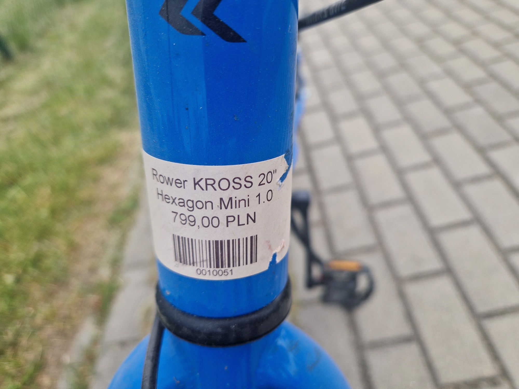 Rower dziecięcy Kross Hexagon Mini 1.0 koło 20 cali