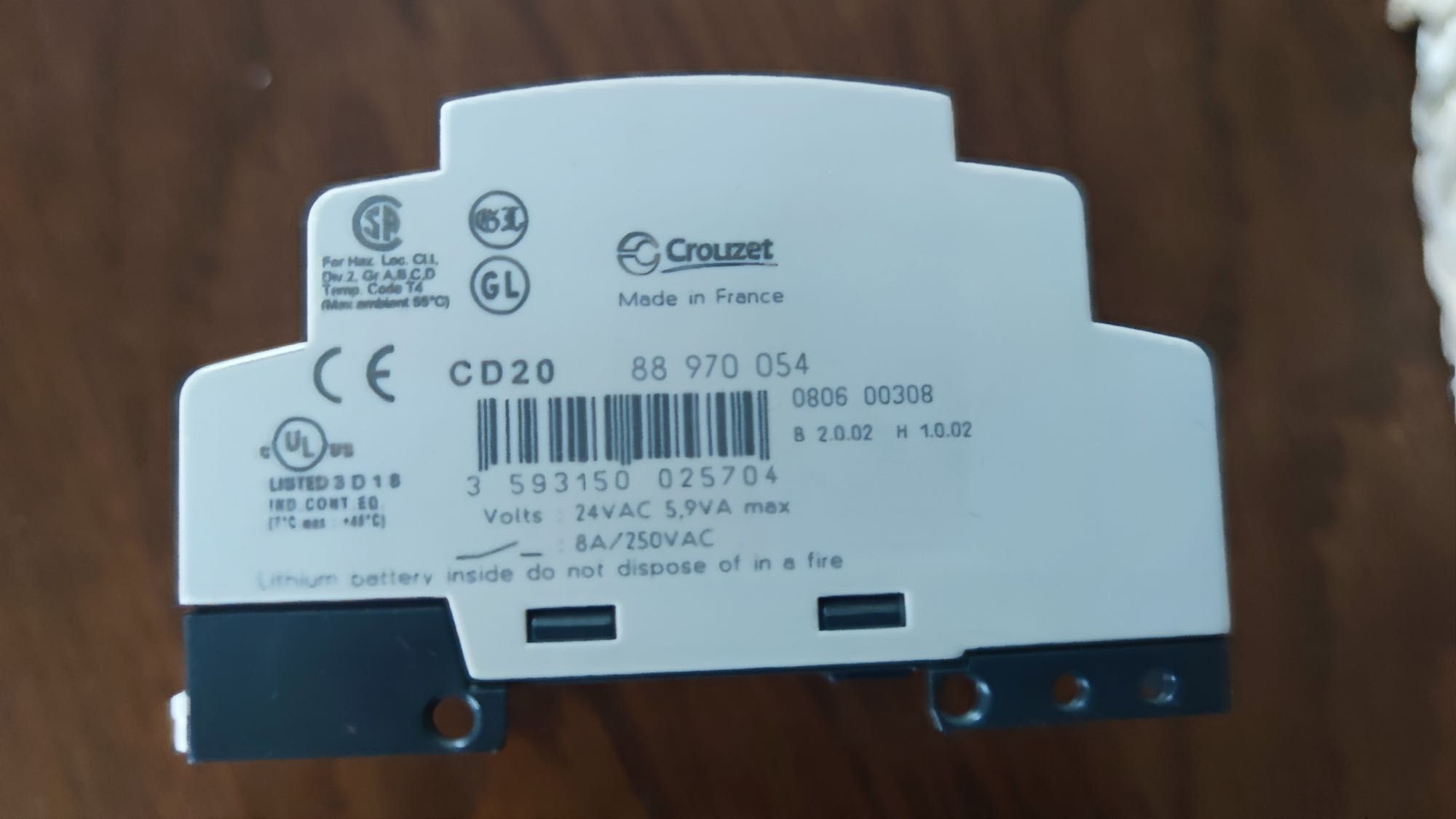 PLC Crouzet millenium 3  CD20 Sterownik programowalny 24V AC