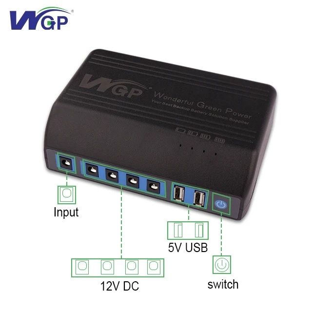 Потужний міні УПС (mini UPS) 31200Mah