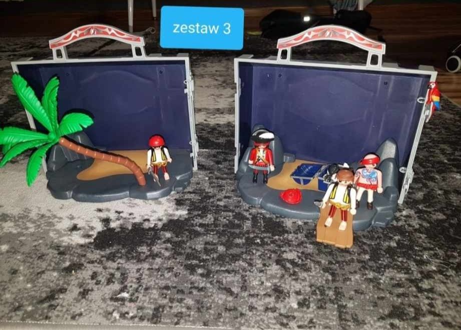 Playmobil piraci i różne figurki