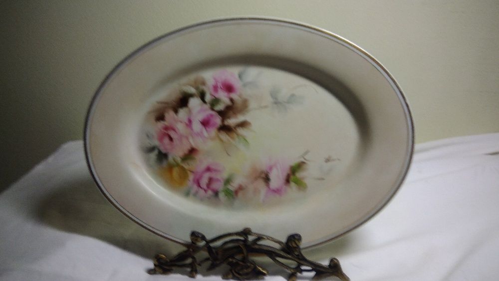 Prato decorativo oval