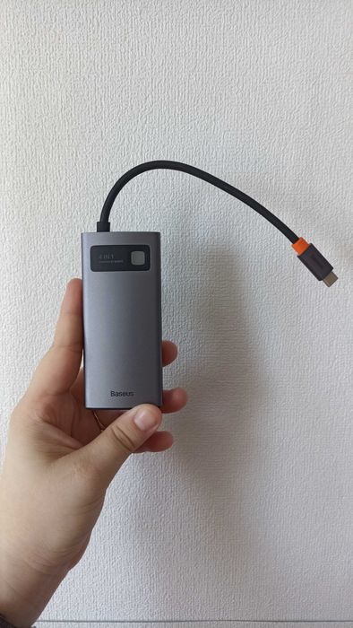 Usb-хаб baseus metal gleam series 4‑in‑1 (cahub‑cy0g)