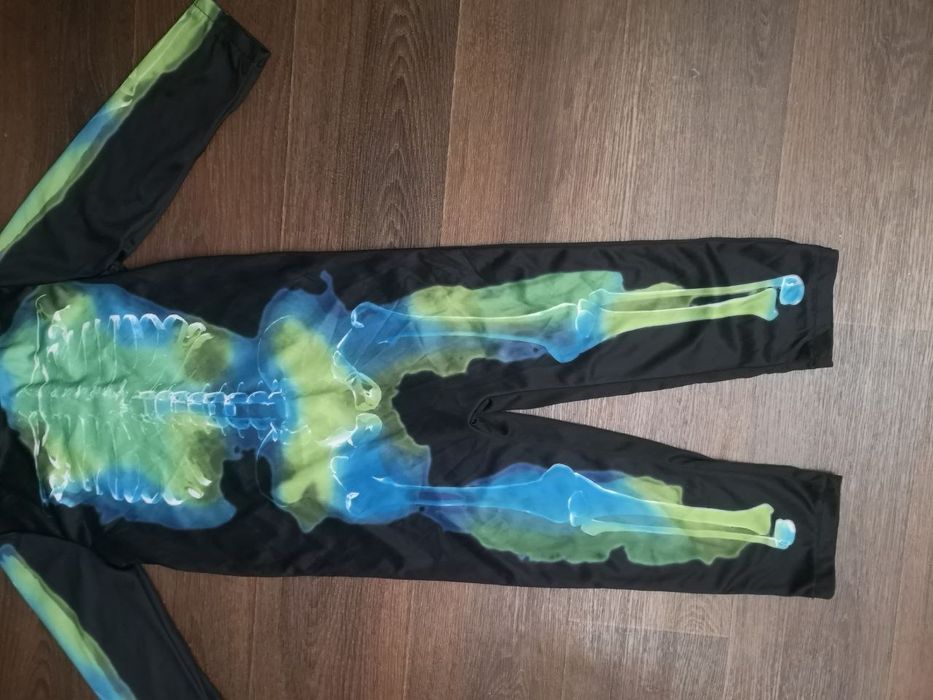 Карнавал маскарад костюм скелет 5 6 років хеловін хелоуін 110 116