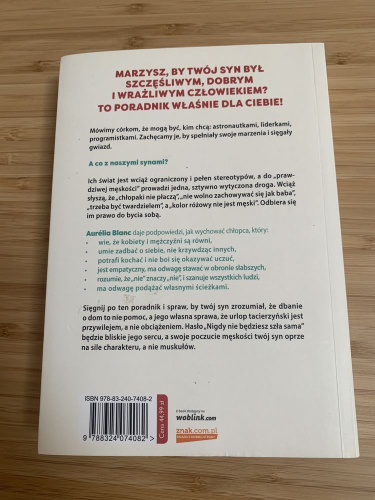 Jak wychować syna na feministę. Aurelia Blanc. Bestseller