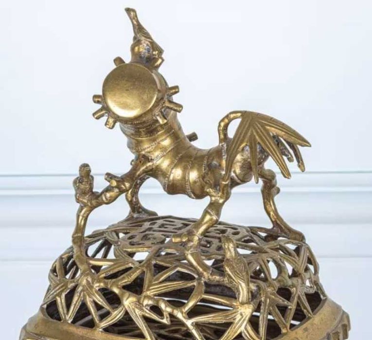 Антикварна курильниця (ароматниця) Китай, восточная ваза.