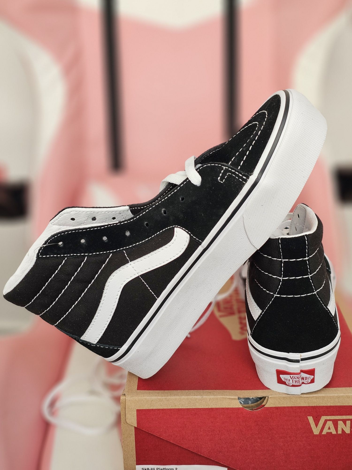 Buty nowe sk8 hi platform2 Eu 38