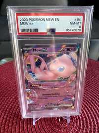 2023 POKEMON MEW 151 Mew ex / PSA 8