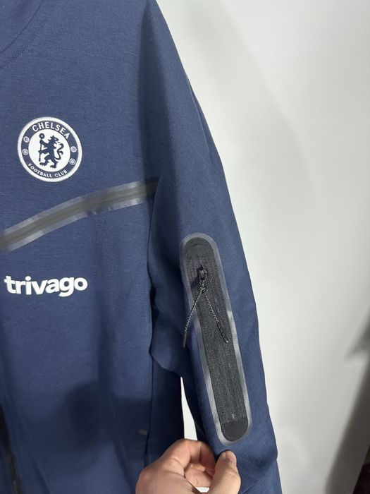 Худі оригінальне Nike tech fleece chelsea футбольне