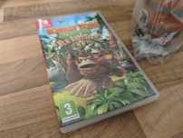 Gra Nintendo switch Donkey Kong Country Return HD plus beczka