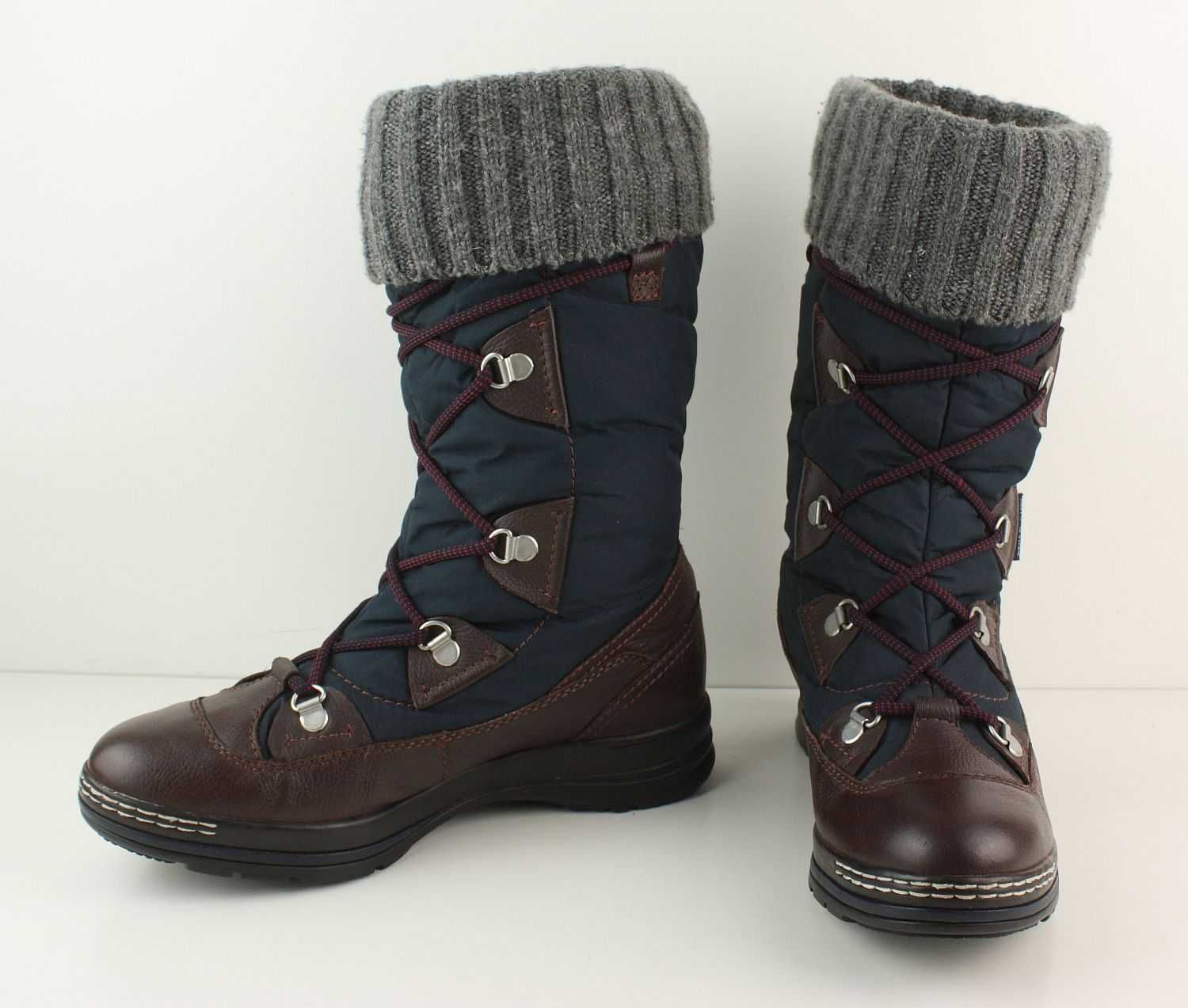 TOMMY HILFIGER - wodoodporne i ciepłe śniegowce ROZM. 38